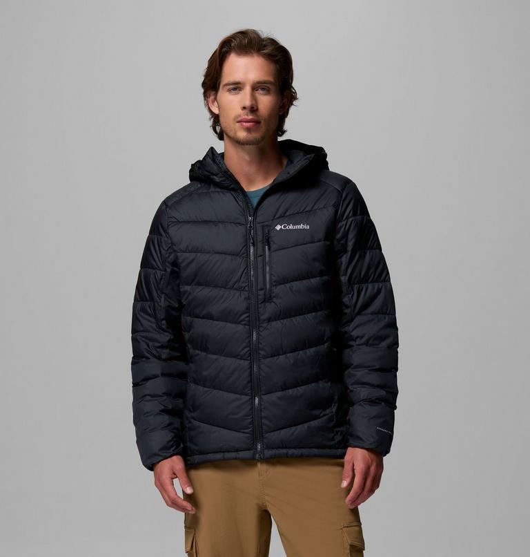 Men's Labyrinth Loop II Insulated Hooded Jacket, Color: Black, image 1