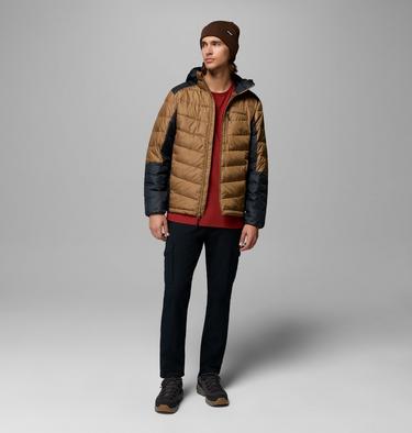 Men's Labyrinth Loop II Insulated Hooded Jacket, Color: Delta, Black, image 2