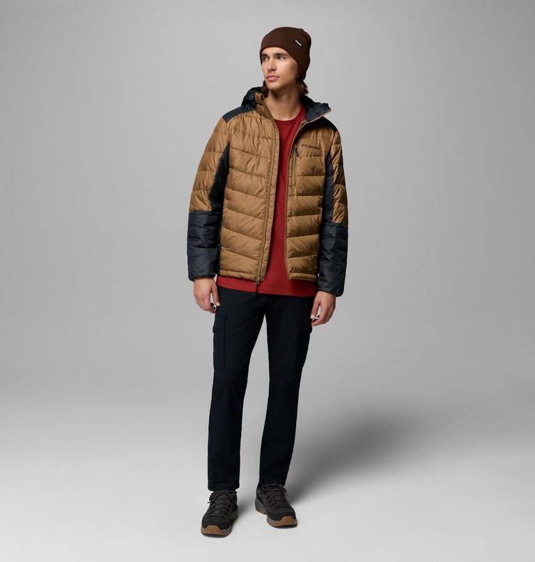 Men's Labyrinth Loop II Insulated Hooded Jacket, Color: Delta, Black, image 2