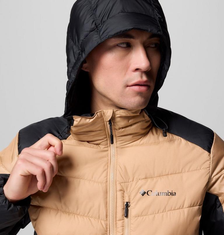 Men's Labyrinth Loop II Insulated Hooded Jacket, Color: Canoe, Black, image 7