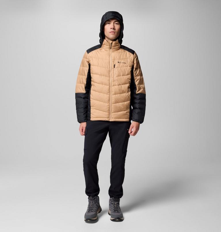 Men's Labyrinth Loop II Insulated Hooded Jacket, Color: Canoe, Black, image 10