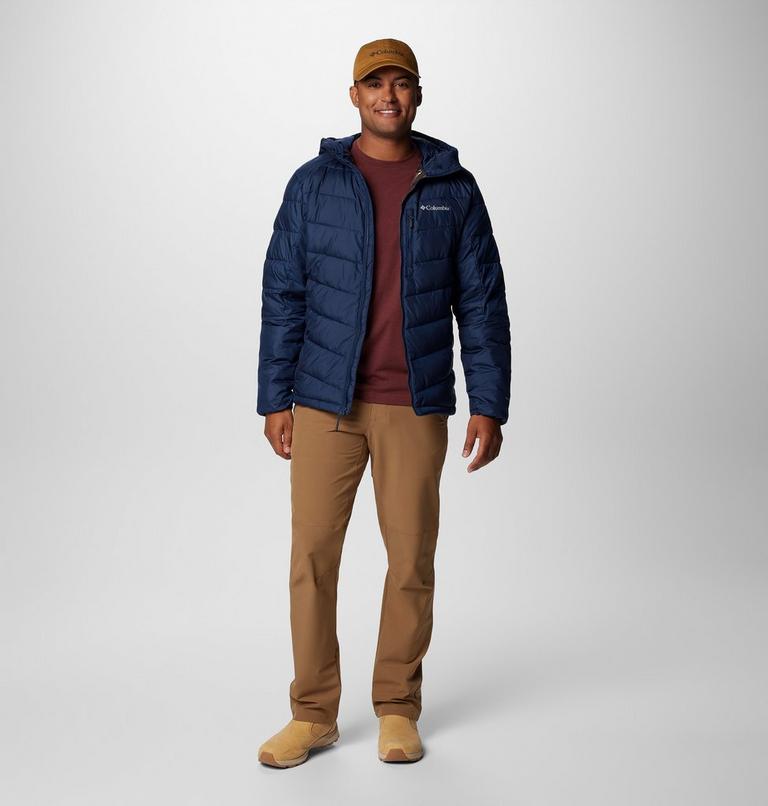 Men's Labyrinth Loop II Insulated Hooded Jacket, Color: Collegiate Navy, image 4