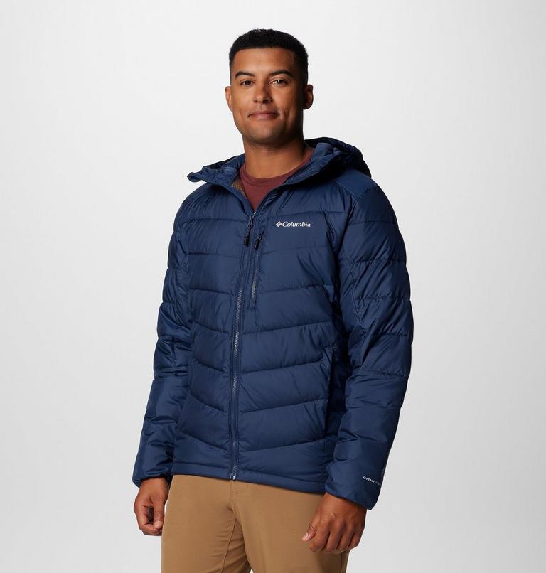 Men's Labyrinth Loop II Insulated Hooded Jacket, Color: Collegiate Navy, image 5