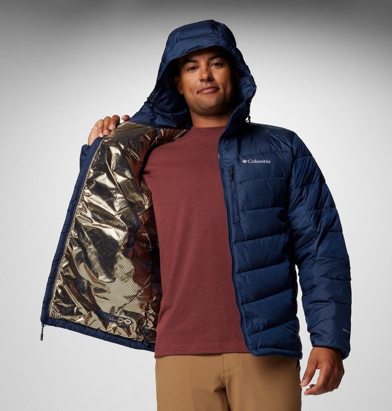 Men's Labyrinth Loop II Insulated Hooded Jacket, Color: Collegiate Navy, image 7