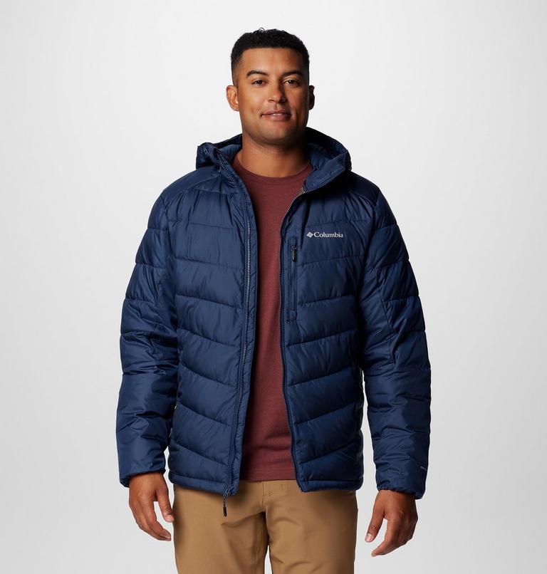 Men's Labyrinth Loop II Insulated Hooded Jacket, Color: Collegiate Navy, image 9