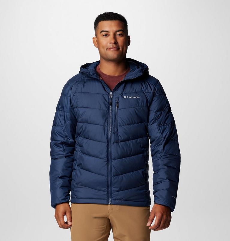 Men's Labyrinth Loop II Insulated Hooded Jacket, Color: Collegiate Navy, image 1
