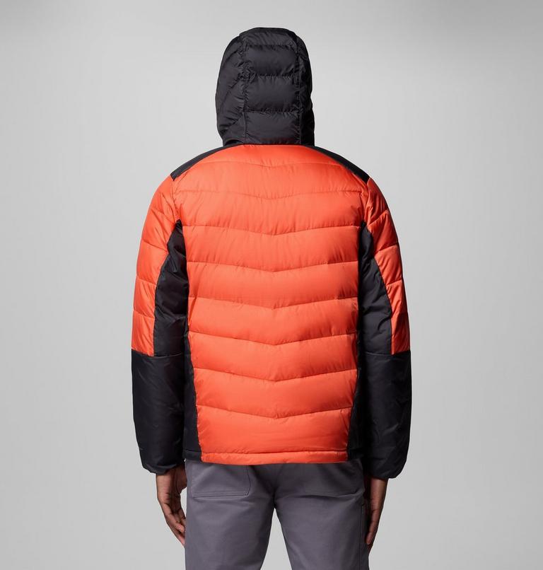 Men's Labyrinth Loop II Insulated Hooded Jacket, Color: Zing, Shark, image 3