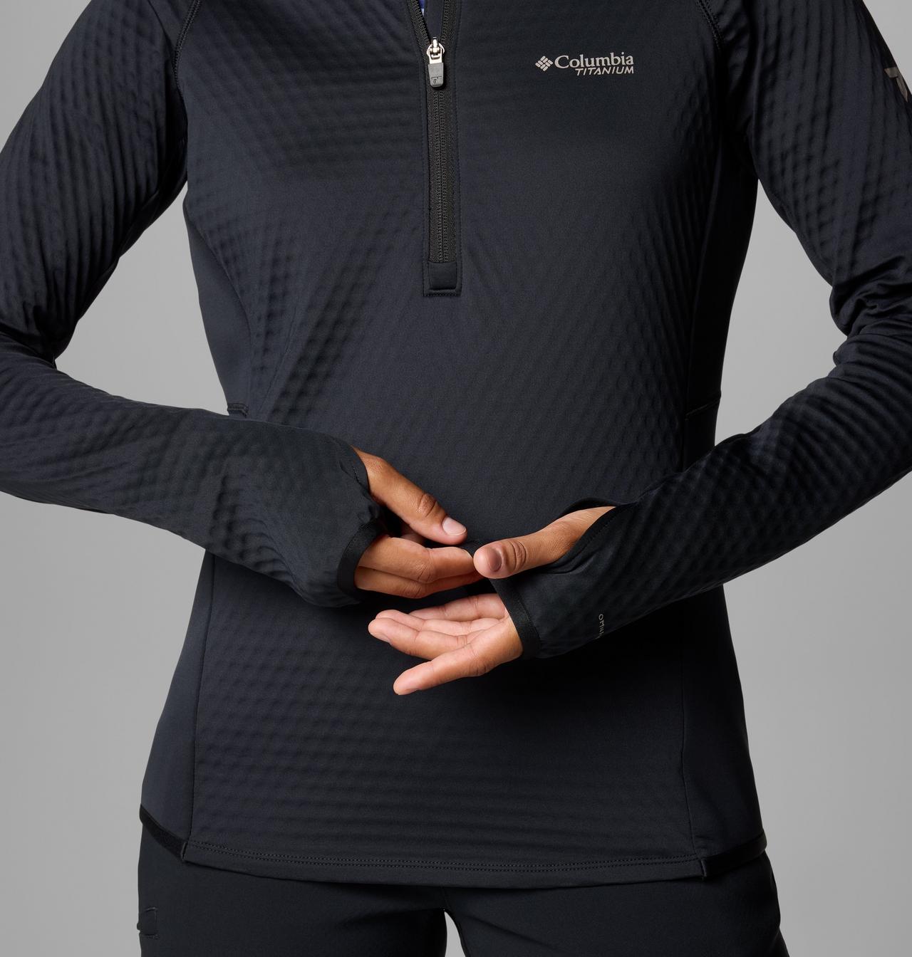 Women's Crystal Leaf™ Omni-Heat™ Helix Half Zip Pullover | 010 | XXL 8