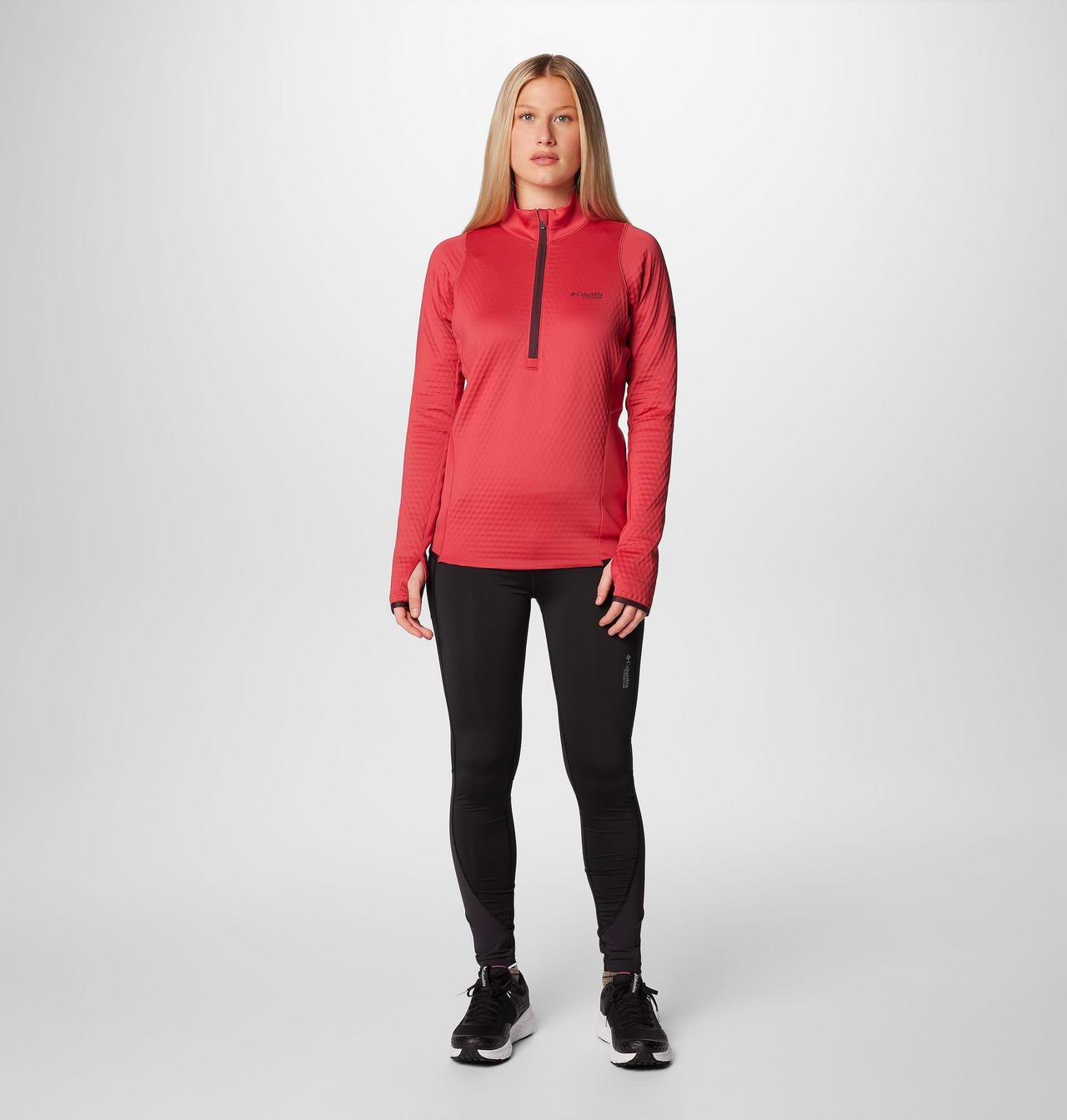 Women's Crystal Leaf™ Omni-Heat™ Helix Half Zip Pullover 3