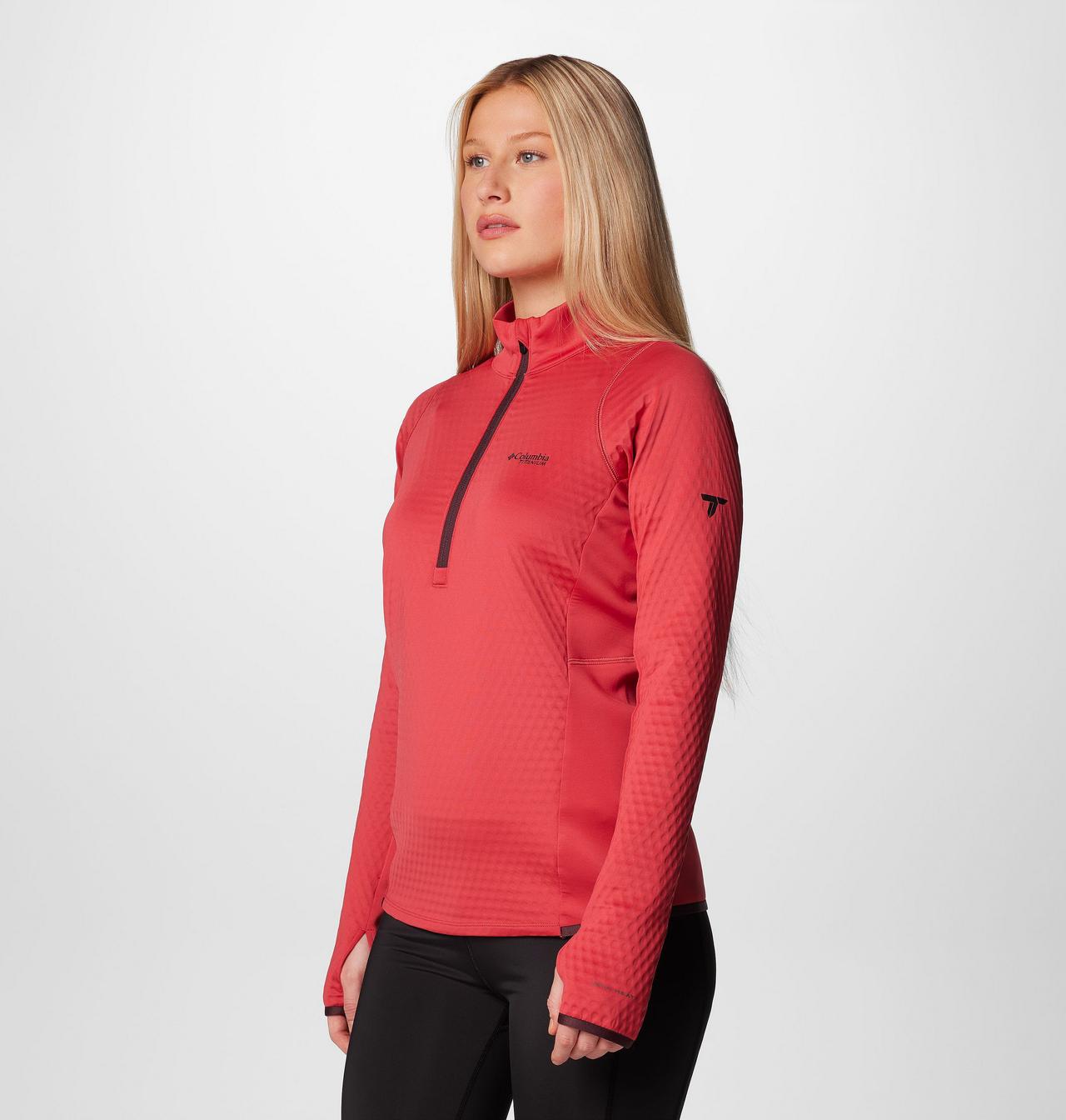 Women's Crystal Leaf™ Omni-Heat™ Helix Half Zip Pullover 4