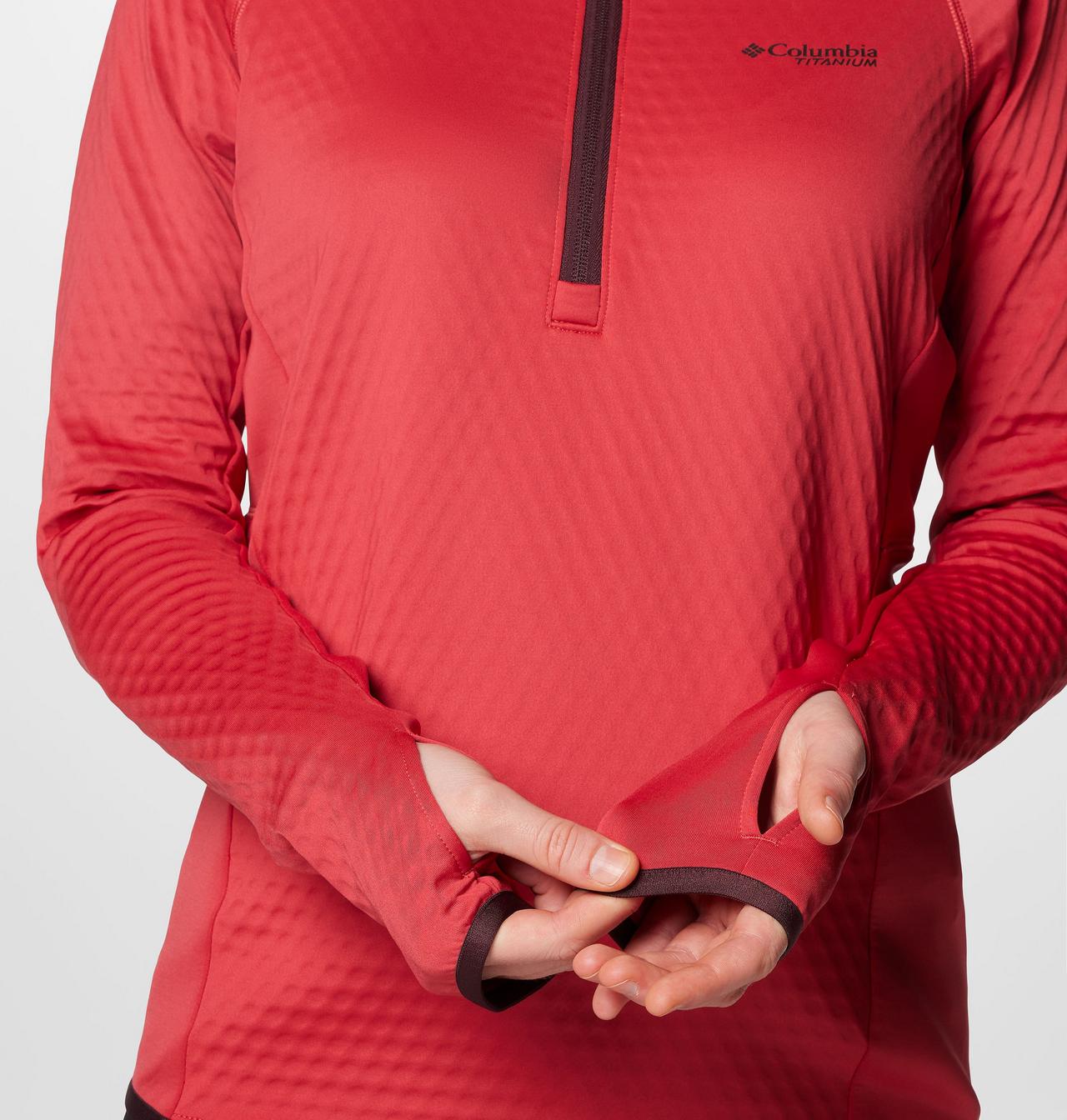 Women's Crystal Leaf™ Omni-Heat™ Helix Half Zip Pullover 6