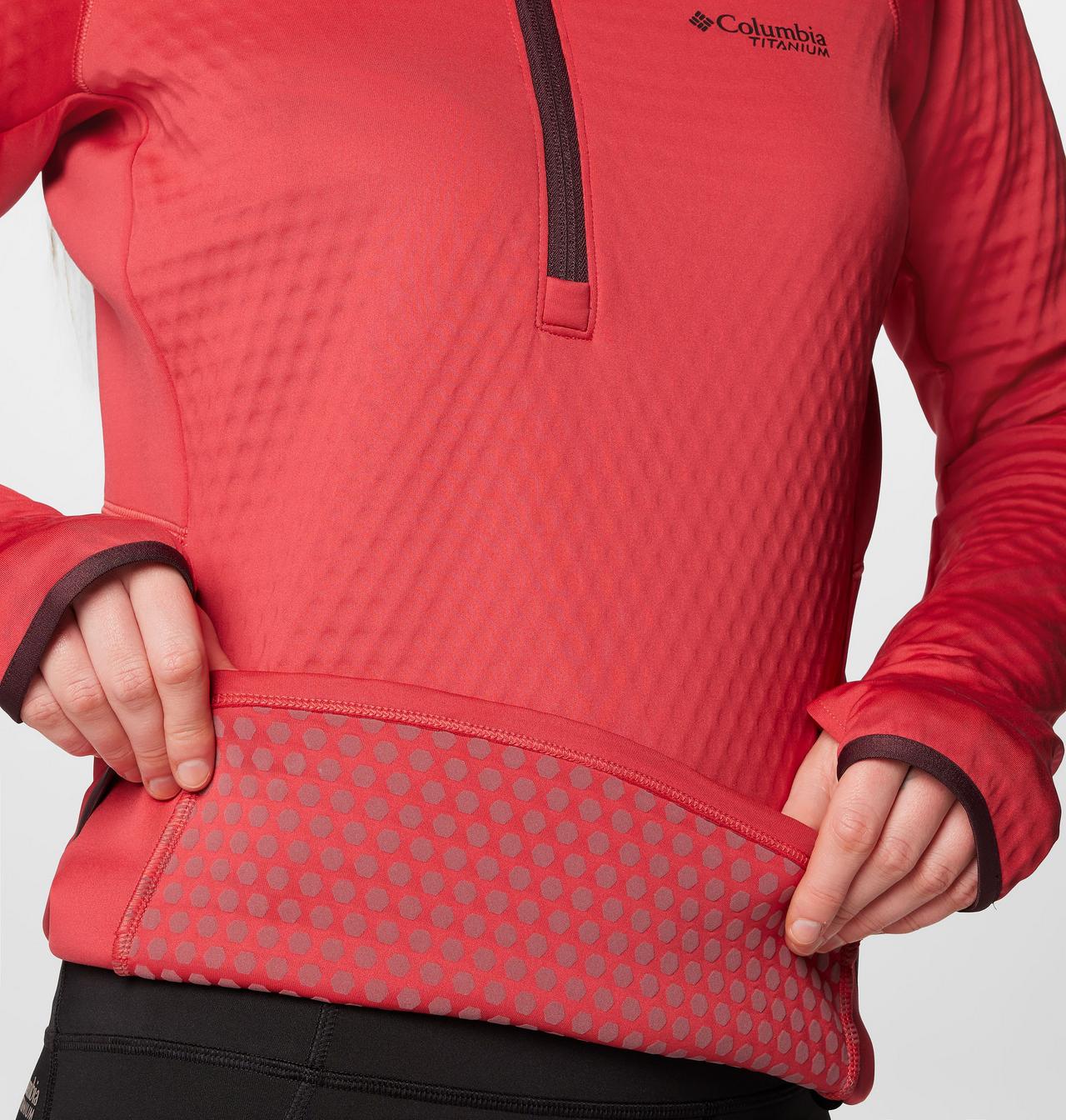 Women's Crystal Leaf™ Omni-Heat™ Helix Half Zip Pullover 7