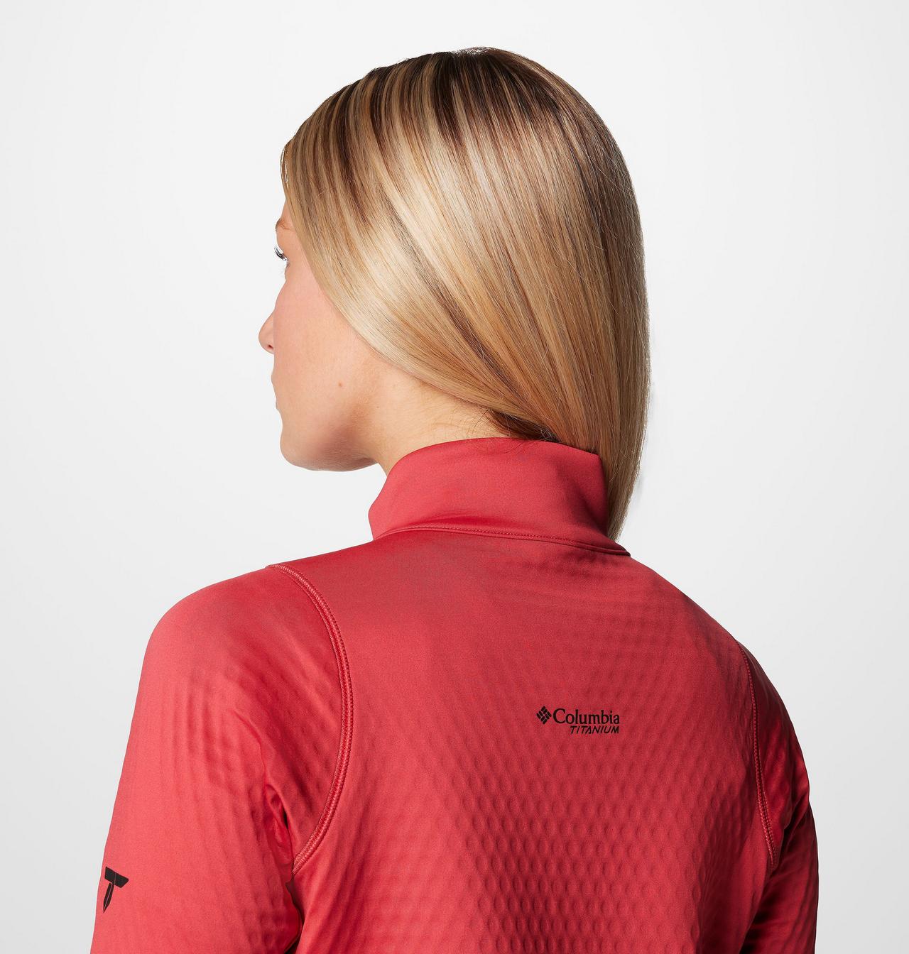 Women's Crystal Leaf™ Omni-Heat™ Helix Half Zip Pullover 8