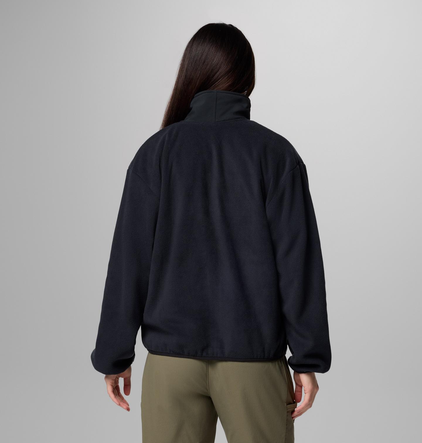 Женские куртки Columbia Sequoia Grove Full Zip Fleece, цвет: Чёрный — фото 2