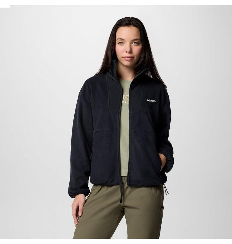 Sequoia Grove Full Zip Fleece, Color: Black, image 5