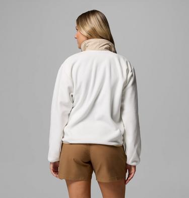 Women's Sequoia Grove Fleece Jacket, Color: Sea Salt, Ancient Fossil, image 15