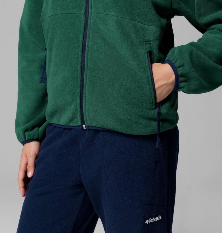 Sequoia Grove Fleece-Jacke für Frauen, Color: Rain Forest, Collegiate Navy, image 7