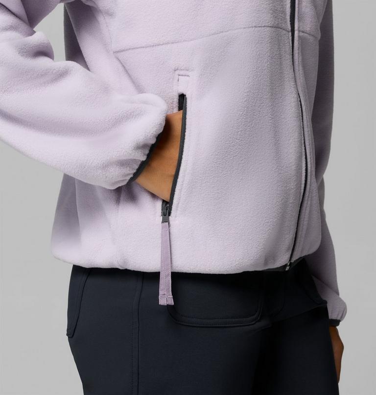 Sequoia Grove Full Zip Fleece, Color: Lavender Pearl, Shale Purple, image 7