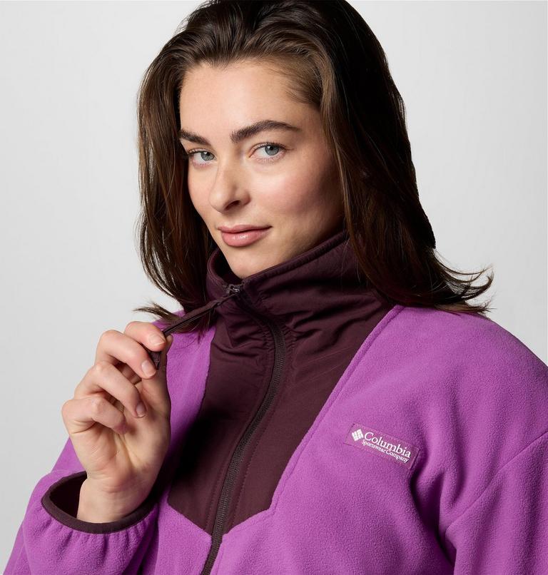 Chaqueta de forro polar Sequoia Grove para mujer, Color: Razzle, Moonvista, image 4