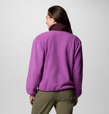 Women's Sequoia Grove Fleece Jacket, Color: Razzle, Moonvista, image 12
