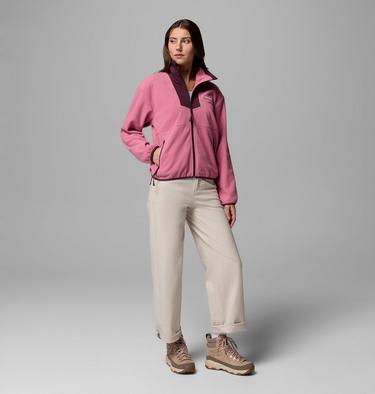 Sequoia Grove Full Zip Fleece, Color: Rosette, Moonvista, image 4