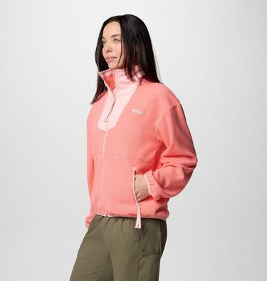 Women's Sequoia Grove Fleece Jacket, Color: Alpenglow, Pink Sand, image 31