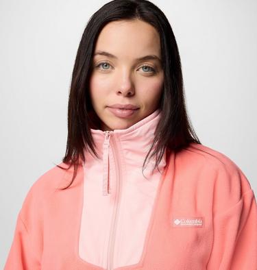 Women's Sequoia Grove Fleece Jacket, Color: Alpenglow, Pink Sand, image 32