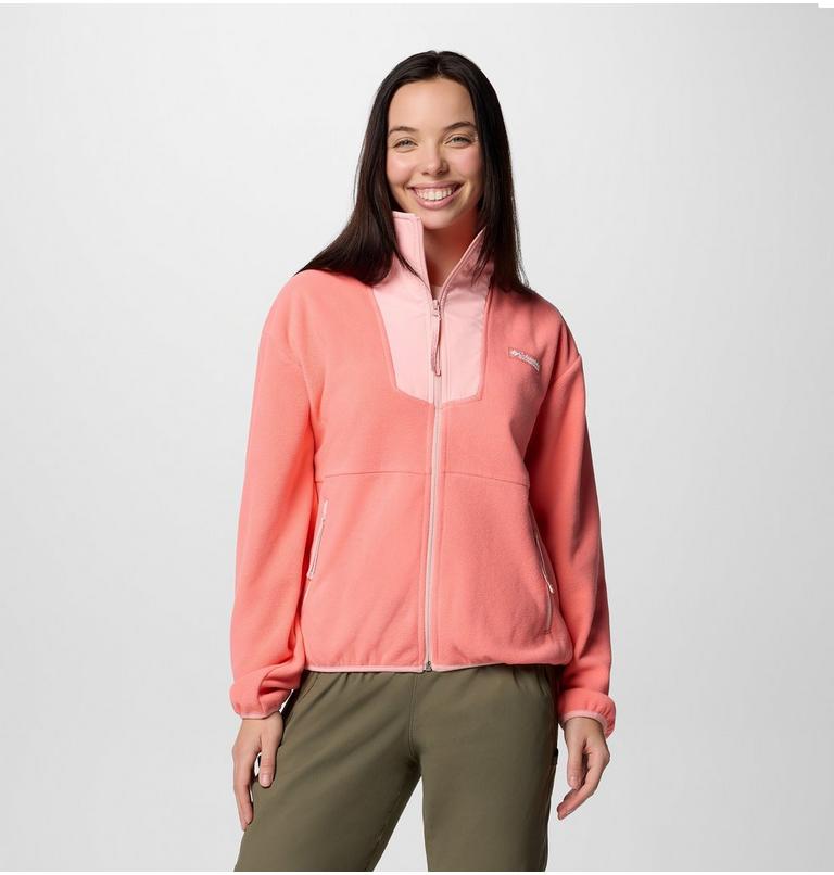 Women's Sequoia Grove Fleece Jacket, Color: Alpenglow, Pink Sand, image 1