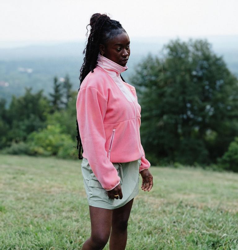 Women's Sequoia Grove Fleece Jacket, Color: Alpenglow, Pink Sand, image 8