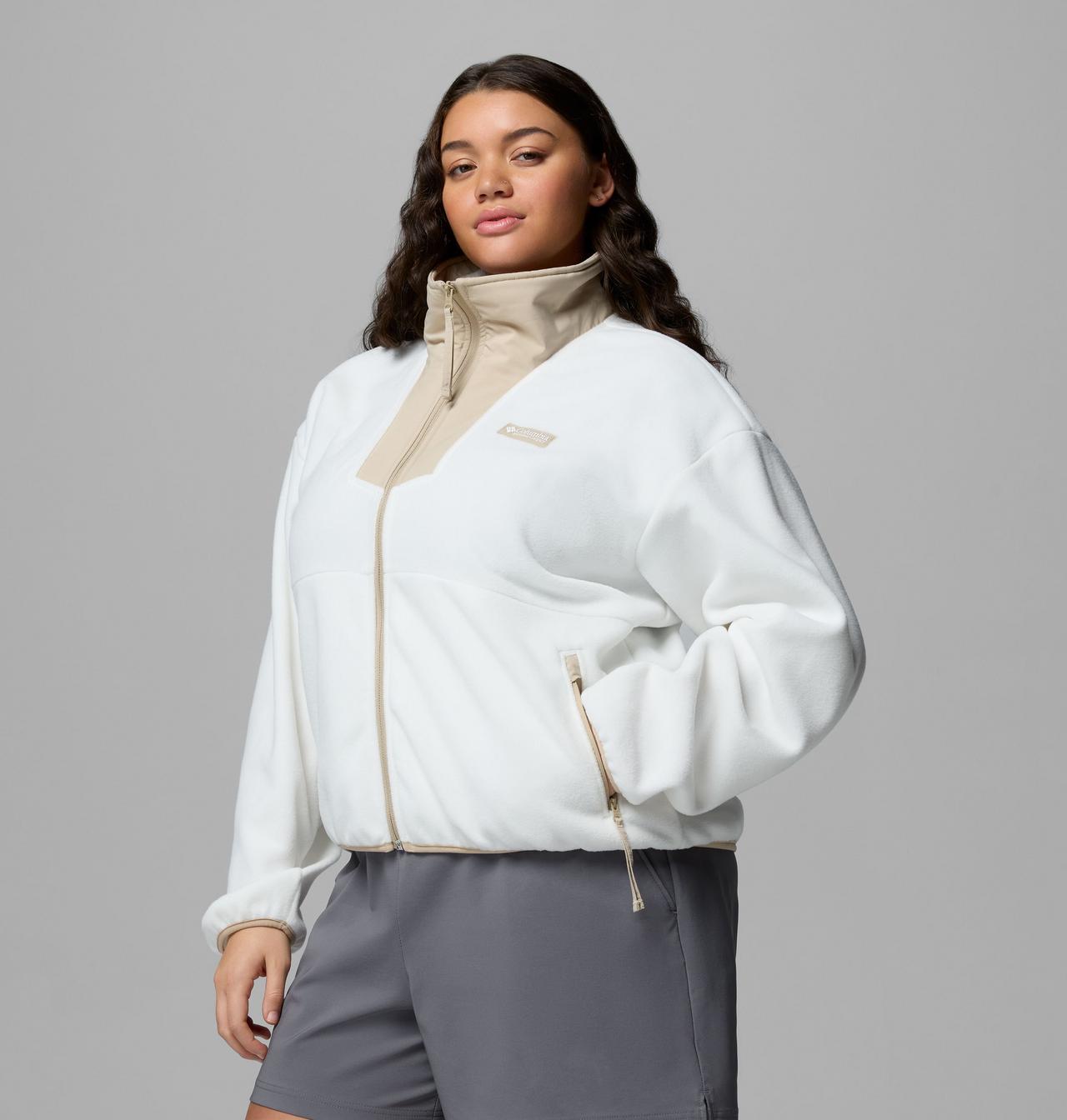 Vêtement polaire à fermeture éclair pleine longueur Sequoia Grove™ pour femmes - Grandes tailles 4