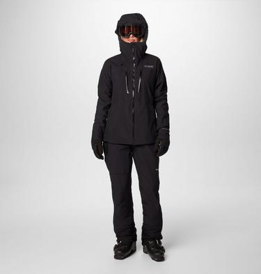Women's Platinum Peak II 3L Shell Jacket, Color: Black, image 11