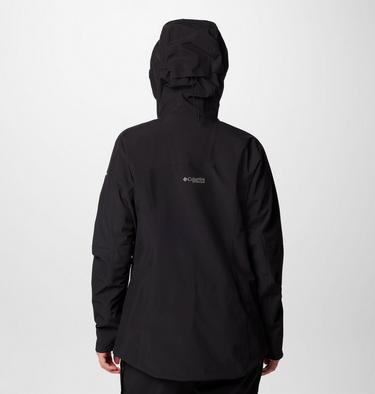 Women's Platinum Peak II 3L Shell Jacket, Color: Black, image 10