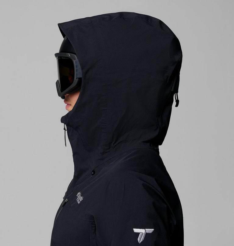 Women's Platinum Peak II 3L Shell Jacket, Color: Black, image 12