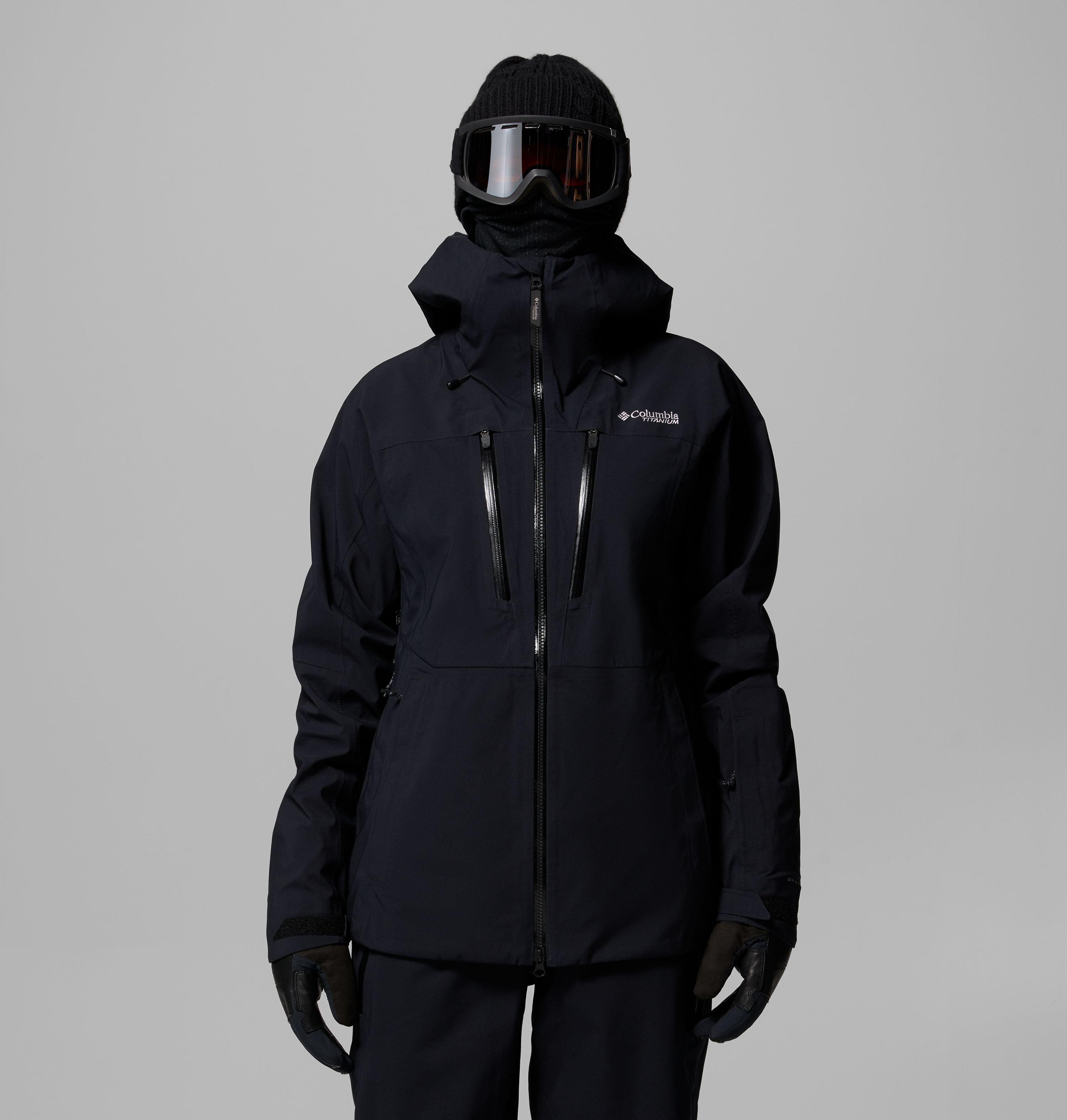 Columbia Sportswear Women's Black Columbia - Platinum Peak™ Ii 3L Waterproof Ski Shell - Medium