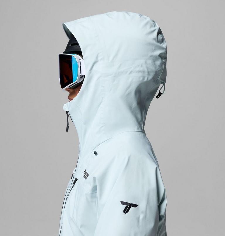 Women's Platinum Peak II 3L Shell Jacket, Color: Tea Light, image 9