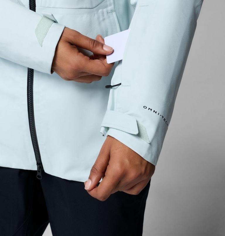 Women's Platinum Peak II 3L Shell Jacket, Color: Tea Light, image 12