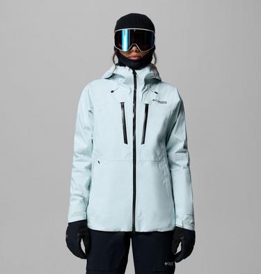 Women's Platinum Peak II 3L Shell Jacket, Color: Tea Light, image 3