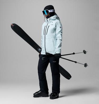 Women's Platinum Peak II 3L Shell Jacket, Color: Tea Light, image 4