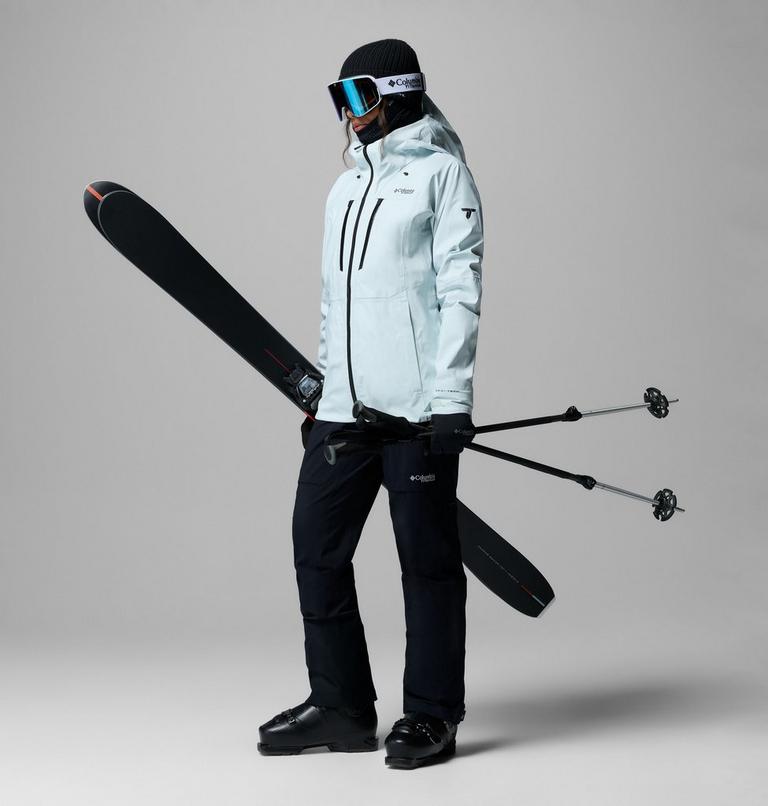 Women's Platinum Peak II 3L Shell Jacket, Color: Tea Light, image 2