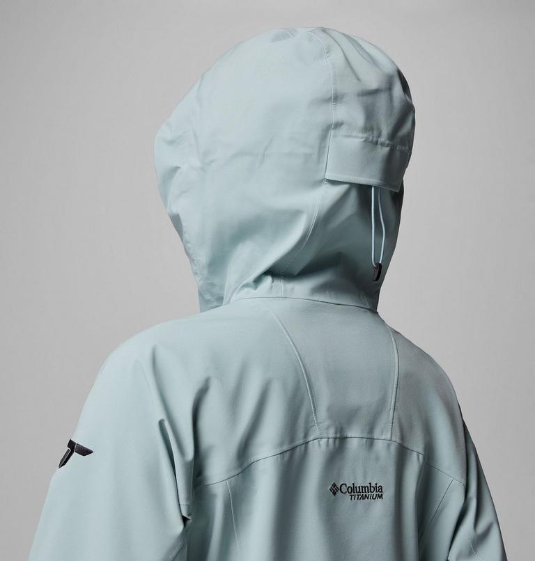 Chaqueta shell de esquí impermeable Platinum Peak II 3L para mujer, Color: Crushed Blue, image 11