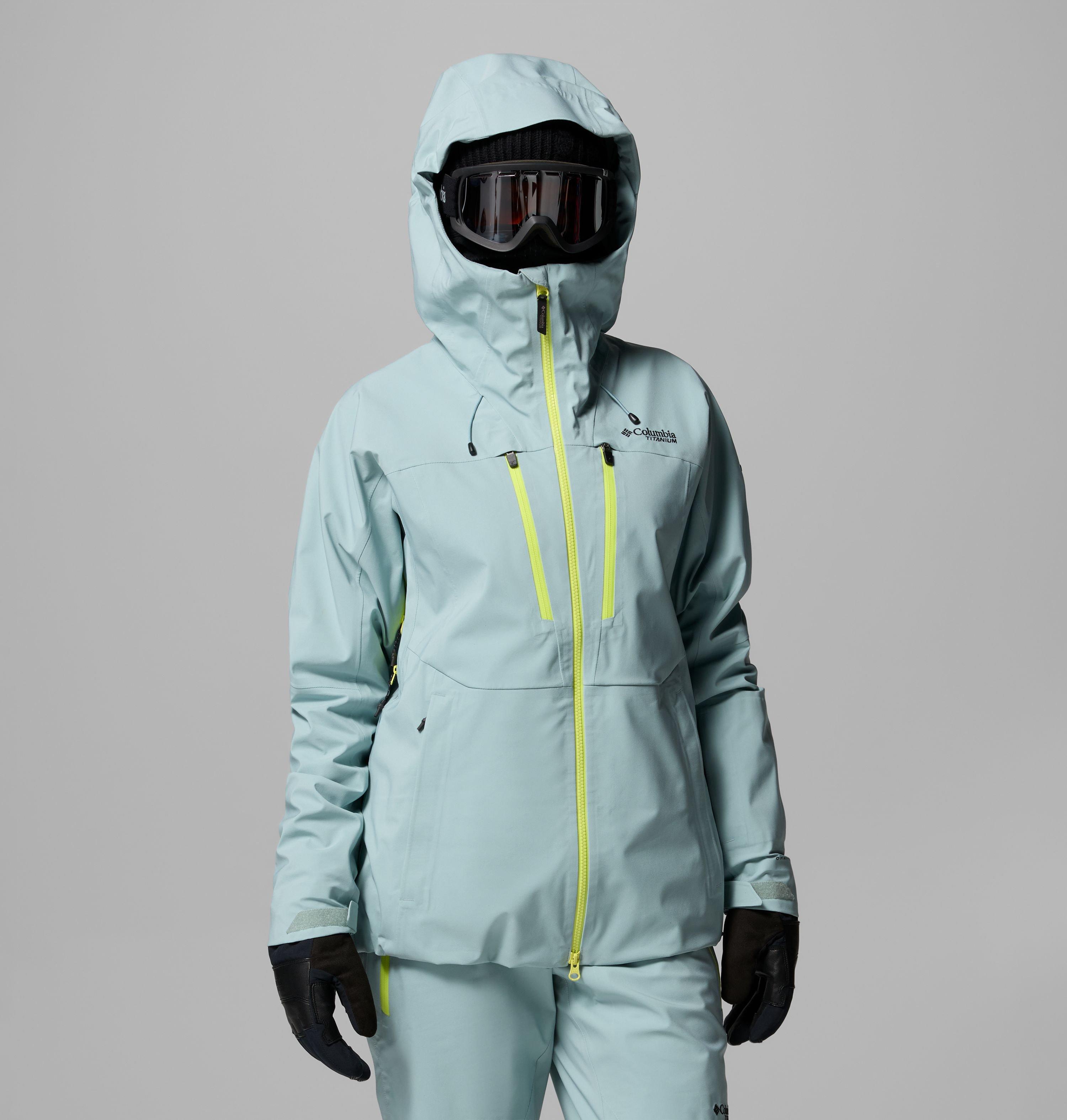 Columbia Sportswear Women's Blue Columbia - Platinum Peak™ Ii 3L Waterproof Ski Shell - Crushed Extra Small