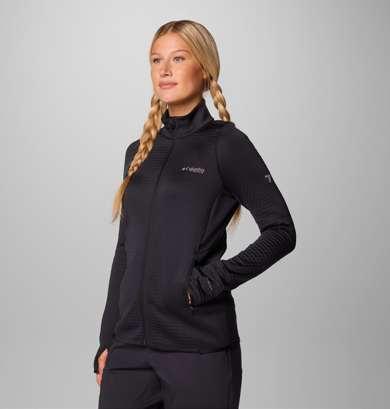 Women's Crystal Leaf™ Omni-Heat™ Helix Full Zip Jacket | 010 | L 4