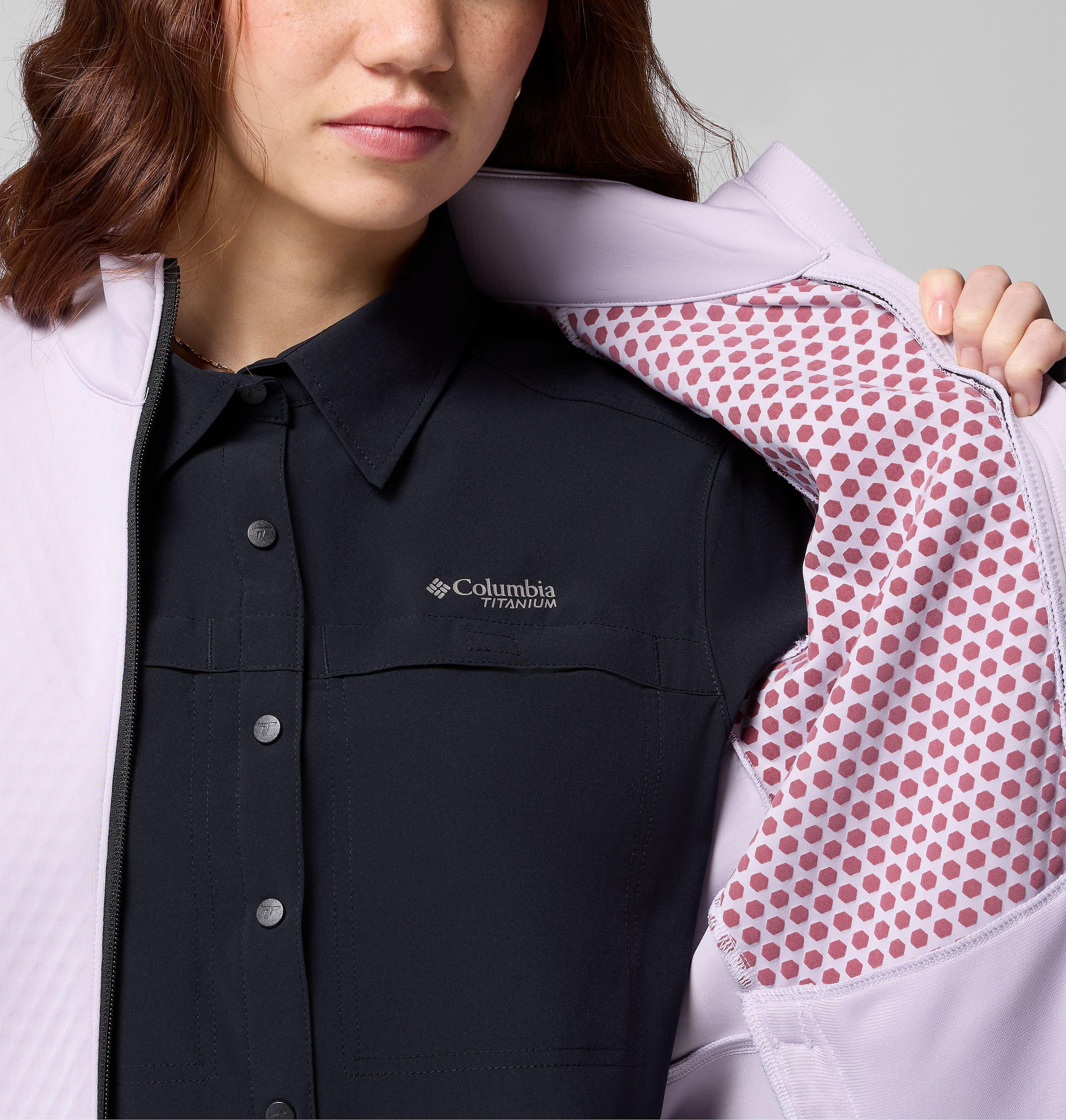 Women's Crystal Leaf Omni-Heat Helix Full Zip Jacket 6