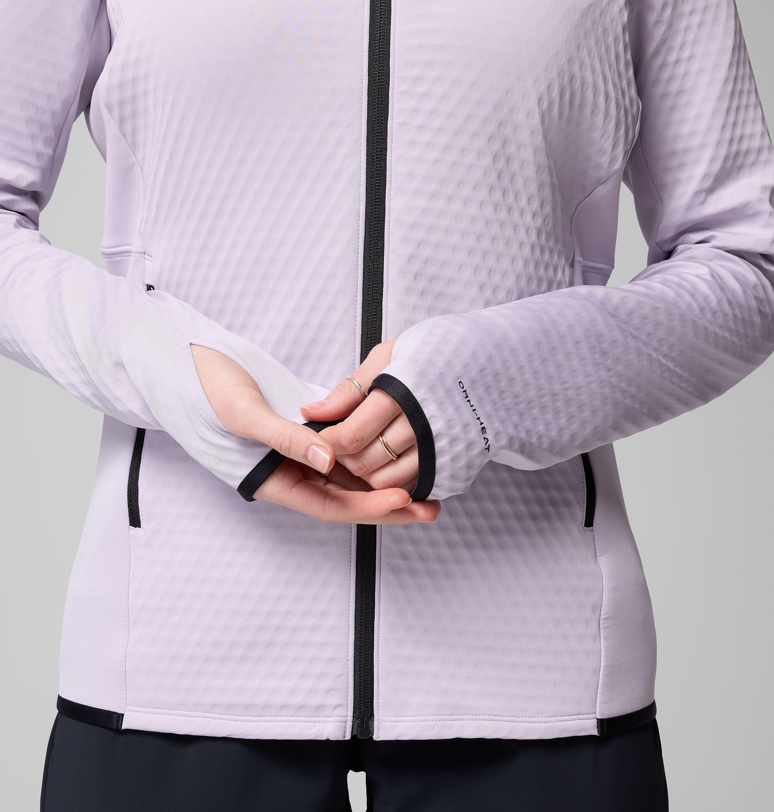 Women's Crystal Leaf Omni-Heat Helix Full Zip Jacket 8