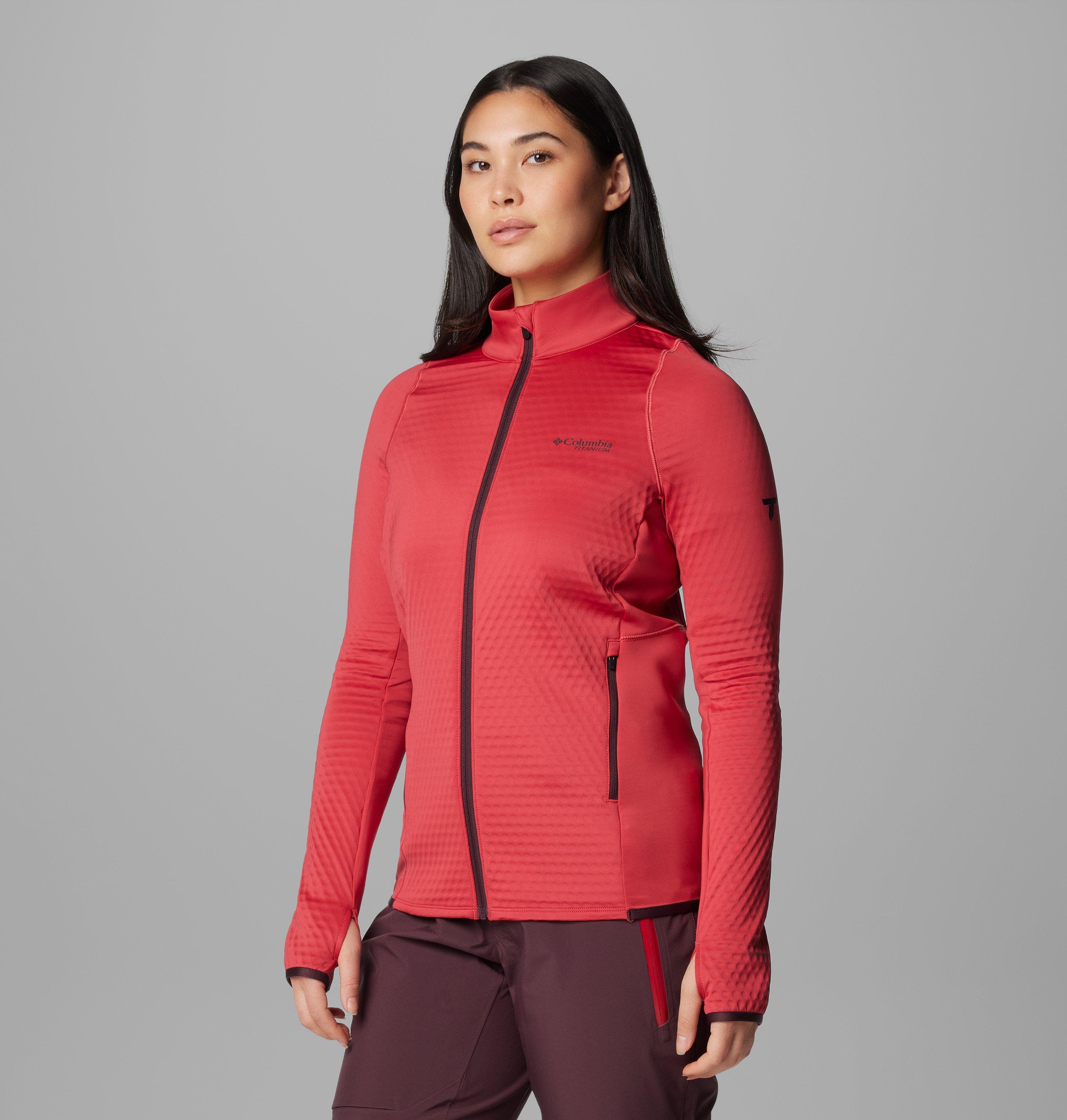 Women's Crystal Leaf Omni-Heat Helix Full Zip Jacket 4