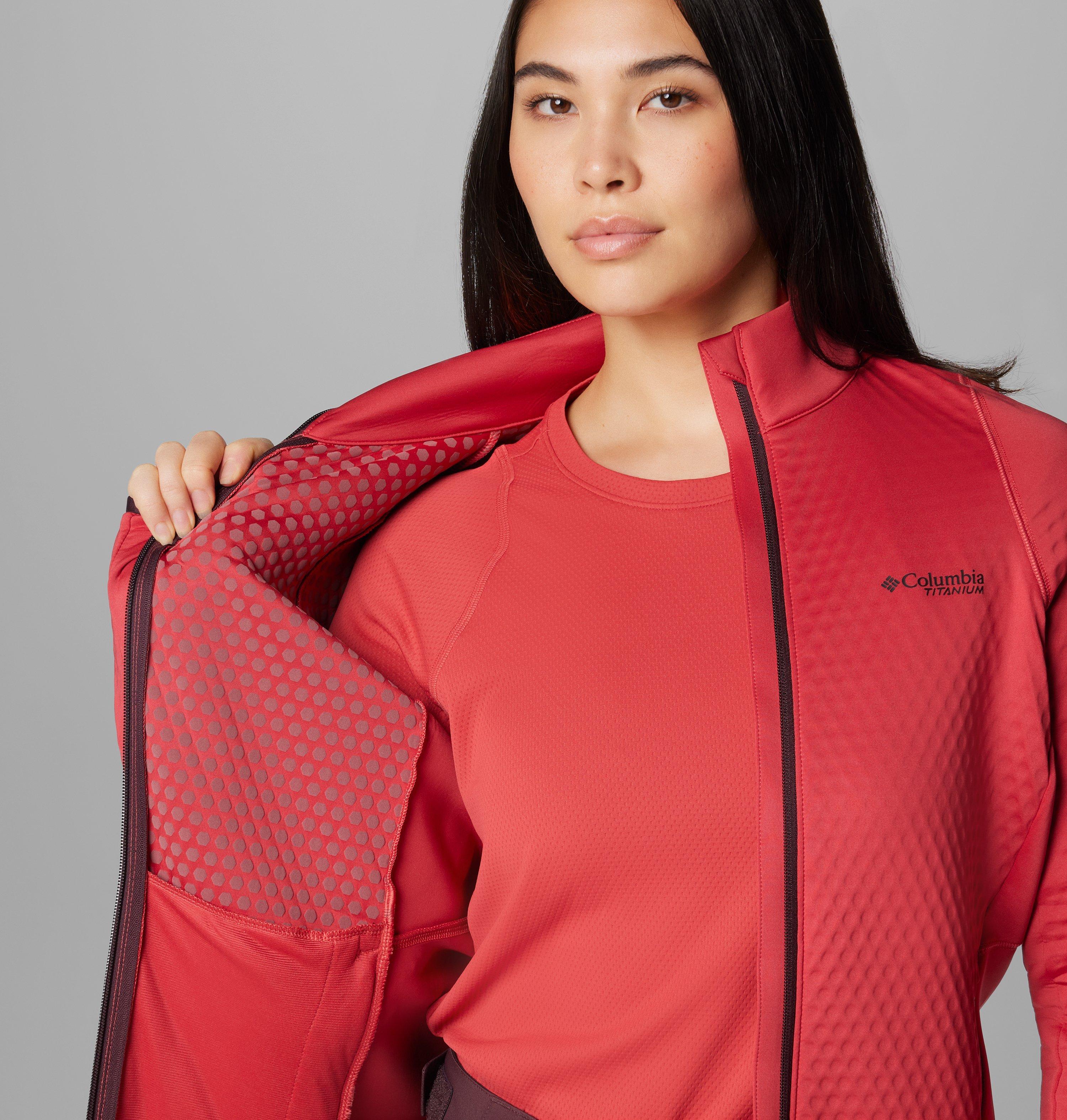 Women's Crystal Leaf Omni-Heat Helix Full Zip Jacket 6