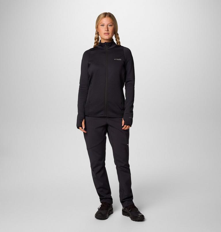 Women's Crystal Leaf Omni-Heat Helix Technical Jacket, Color: Black, image 3