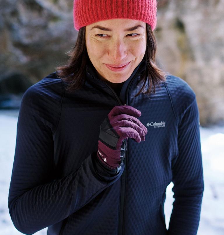 Women's Crystal Leaf Omni-Heat Helix Technical Jacket, Color: Black, image 12