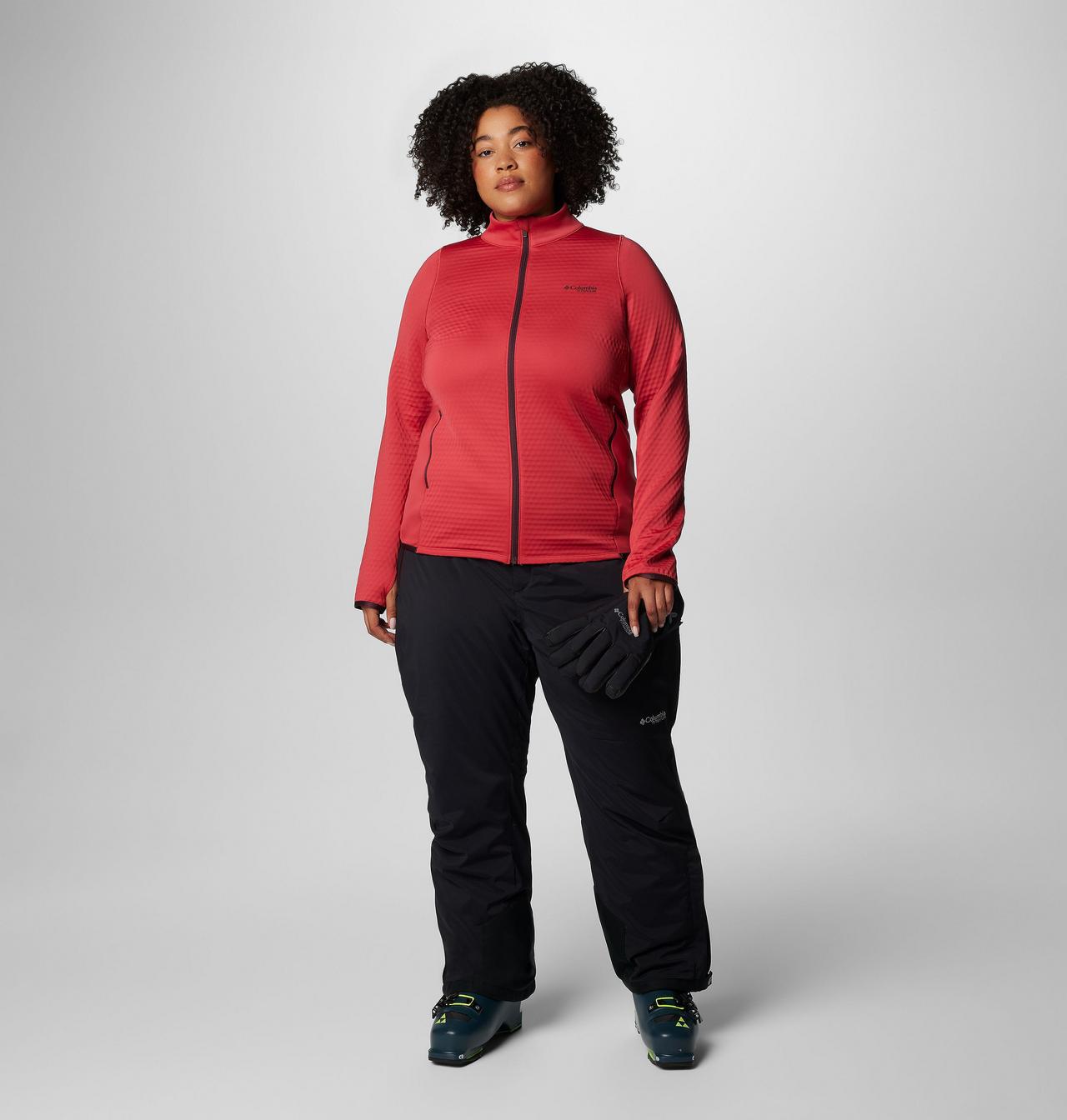 Women's Crystal Leaf™ Omni-Heat™ Helix Full Zip Jacket - Plus Size | 602 | 3X 3