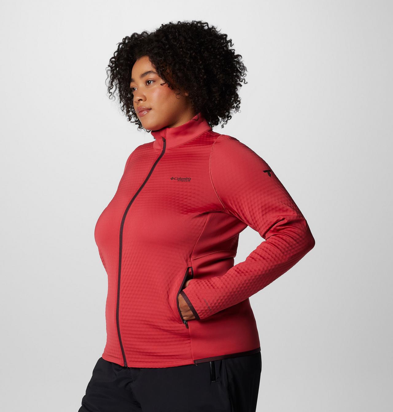 Women's Crystal Leaf™ Omni-Heat™ Helix Full Zip Jacket - Plus Size | 602 | 3X 4